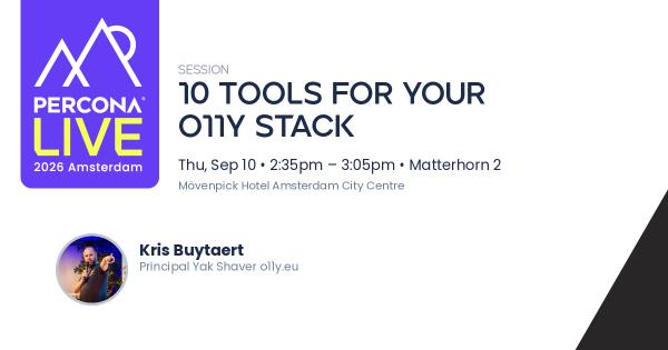 10 tools for your o11y stack