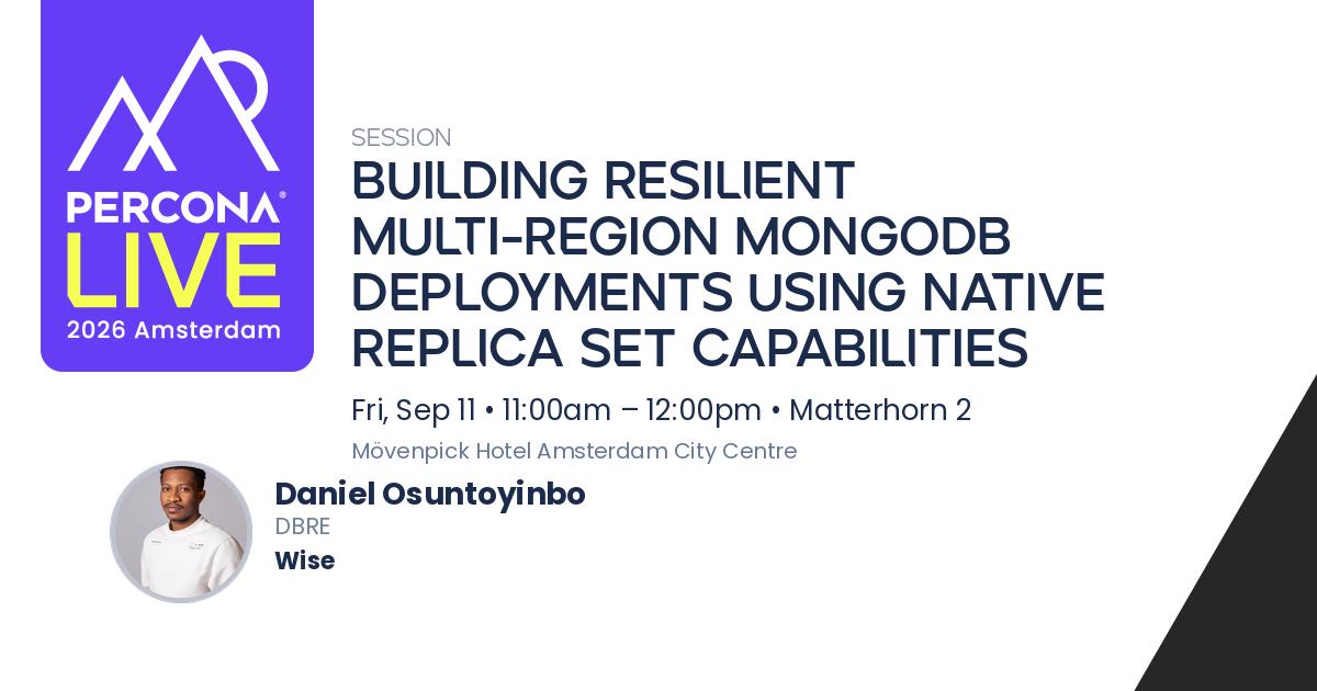 Building Resilient Multi-Region MongoDB Deployments Using Native Replica Set Capabilities