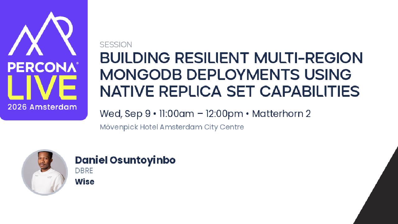 Building Resilient Multi-Region MongoDB Deployments Using Native Replica Set Capabilities