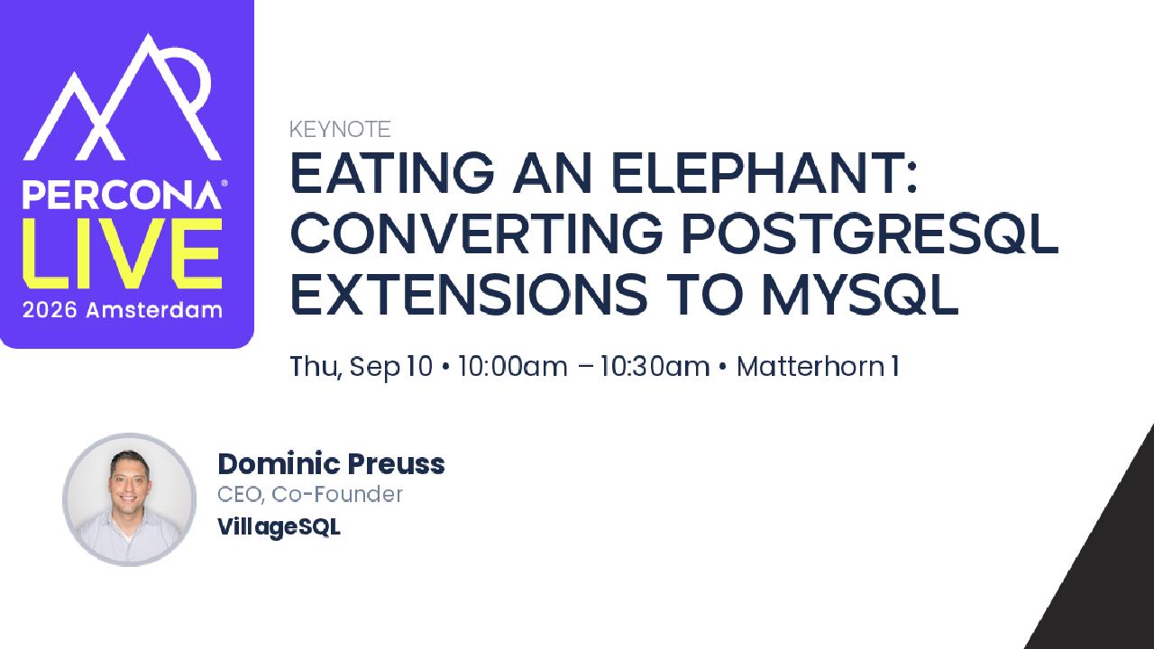 Eating an Elephant: Converting PostgreSQL extensions to MySQL