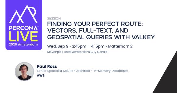 Finding Your Perfect Route: Vectors, Full-Text, and Geospatial Queries with Valkey
