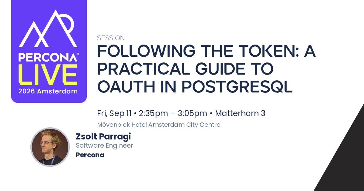 Following the Token: A Practical Guide to OAuth in PostgreSQL