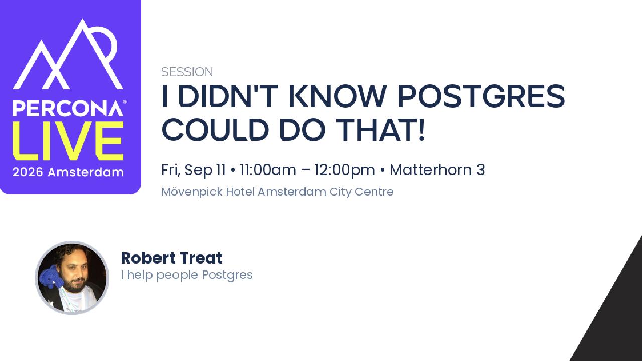 I Didn't Know Postgres Could Do That!