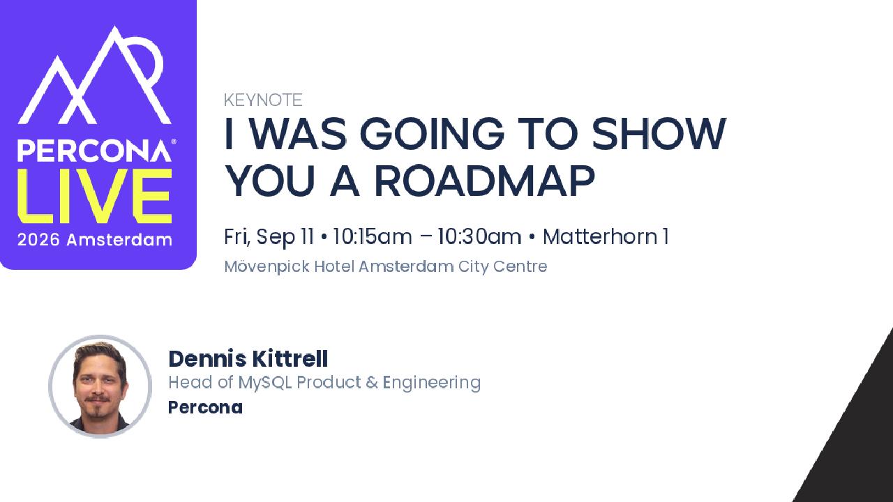 I Was Going to Show You a Roadmap
