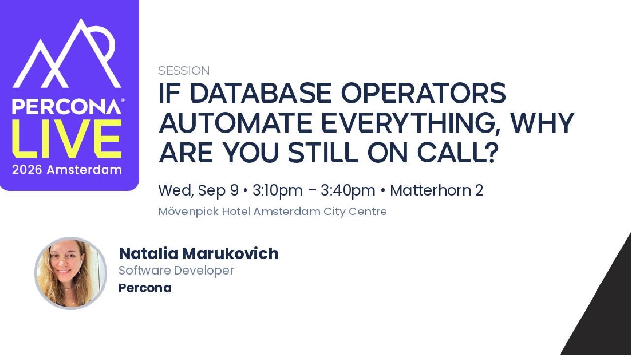 If Database Operators Automate Everything, Why Are You Still on Call?