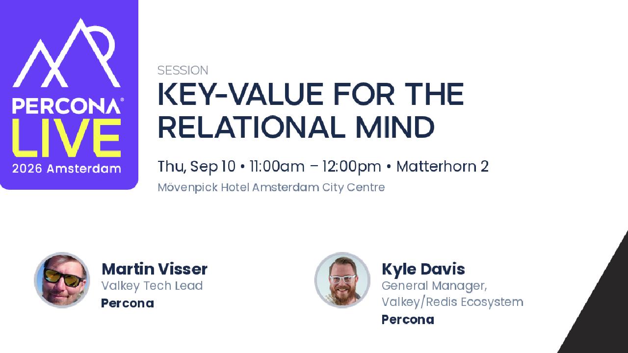 Key-value for the relational mind