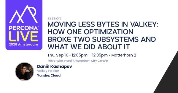 Moving Less Bytes in Valkey: How One Optimization Broke Two Subsystems and What We Did About It