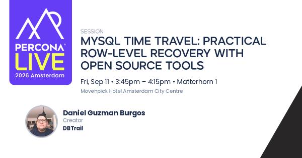 MySQL Time Travel: Practical Row-Level Recovery With Open Source Tools