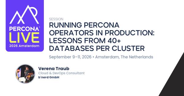Running Percona Operators in Production: Lessons from 40+ Databases per Cluster