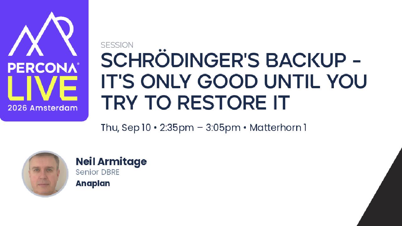 Schrödinger's Backup - It's Only Good Until You Try to Restore It