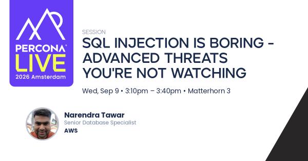 SQL Injection Is Boring - Advanced Threats You're Not Watching