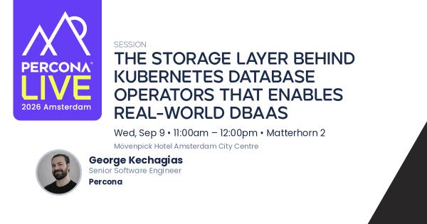 The Storage Layer Behind Kubernetes Database Operators That Enables Real-World DBaaS