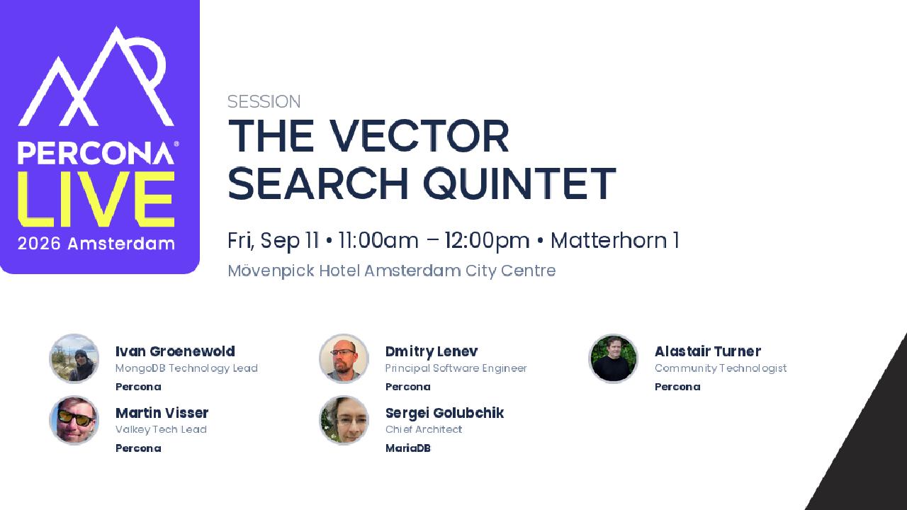The Vector Search Quintet