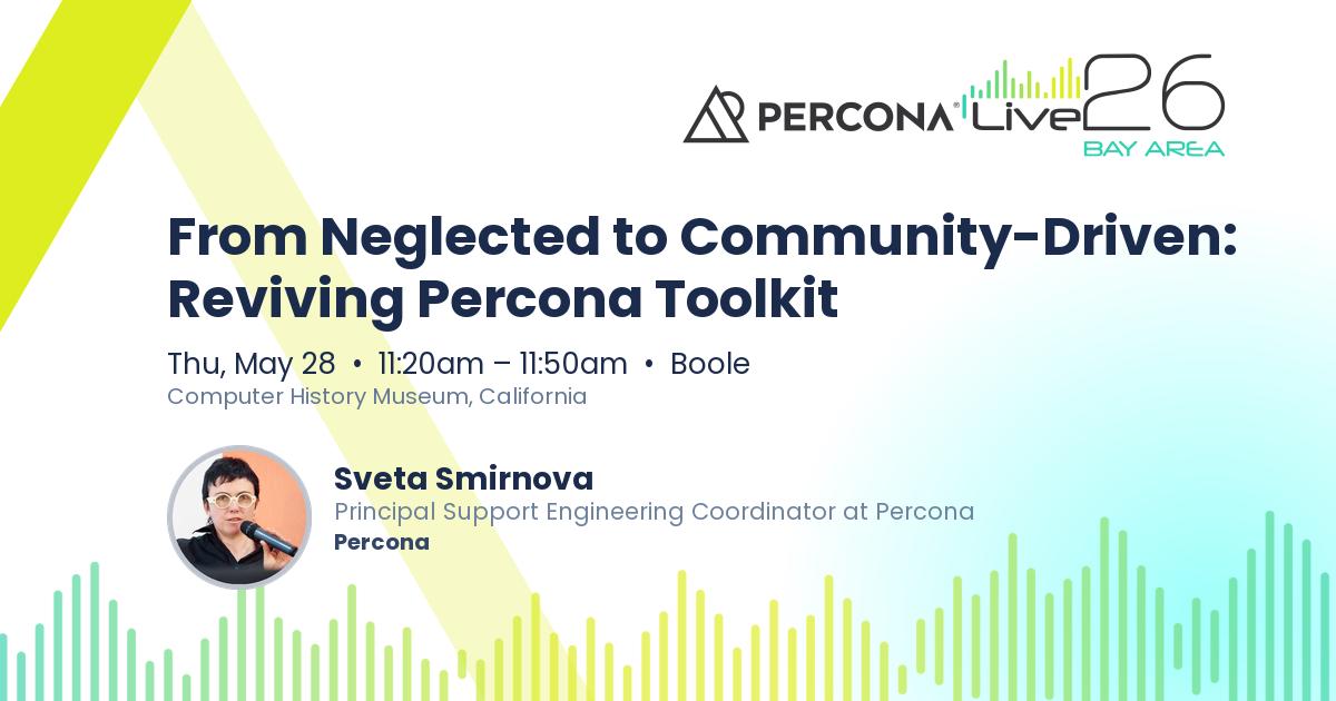 From Neglected to Community-Driven: Reviving Percona Toolkit