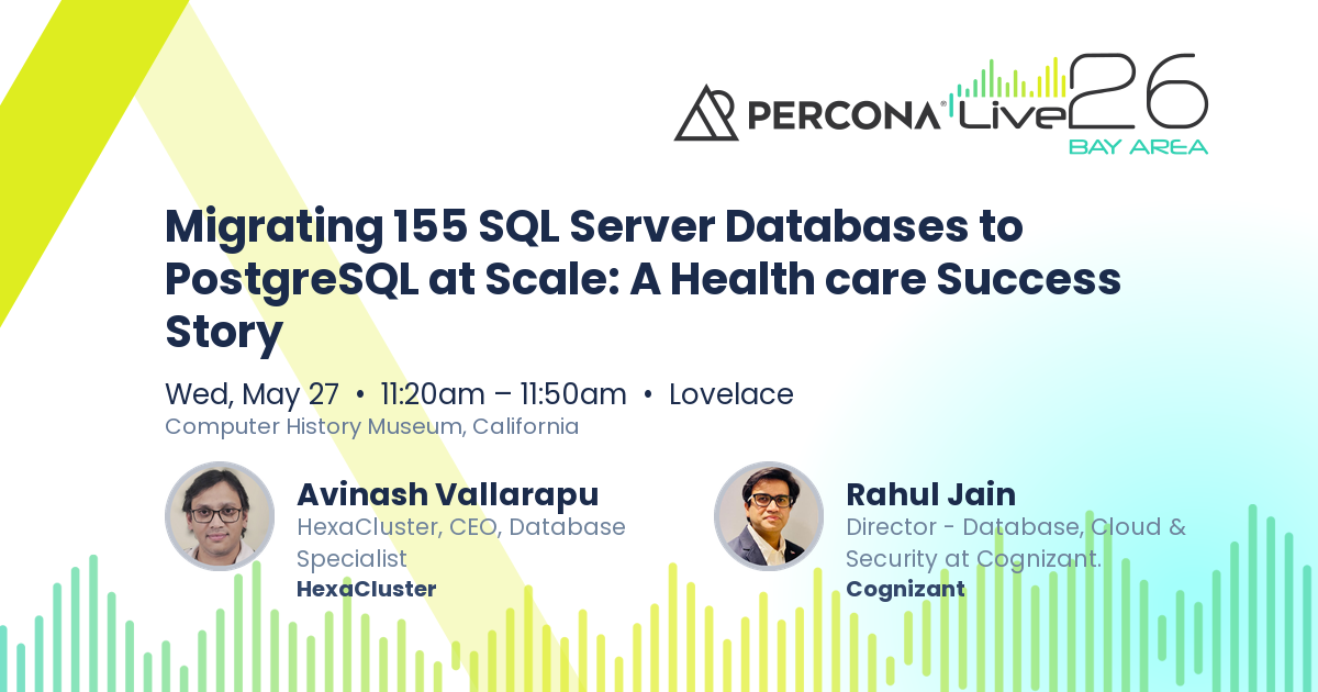 Migrating 155 SQL Server Databases to PostgreSQL at Scale: A Health ...