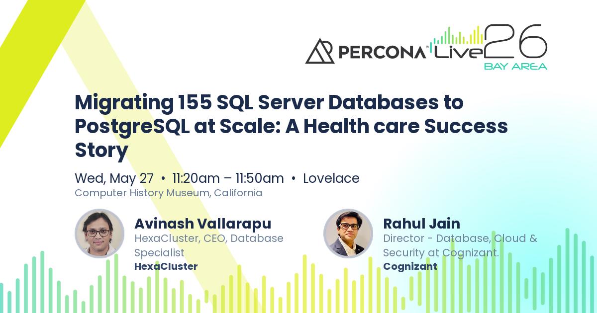 Migrating 155 SQL Server Databases to PostgreSQL at Scale: A Health care Success Story