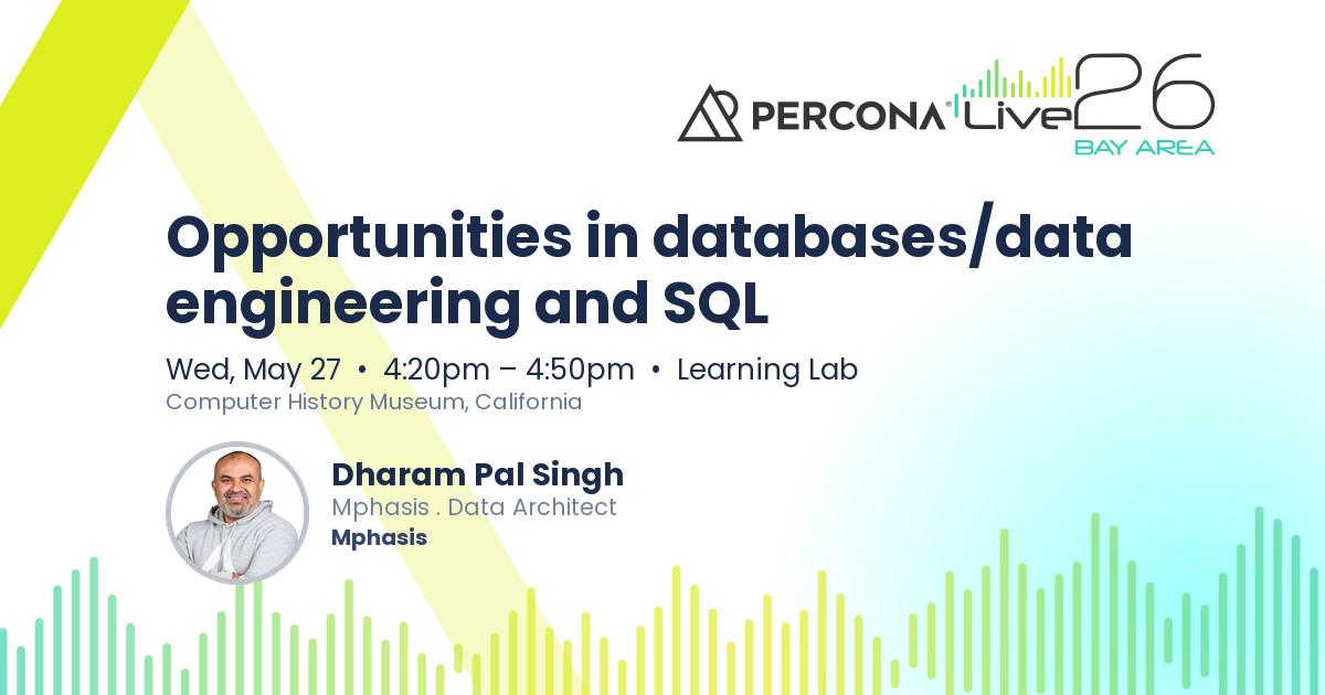 Opportunities in databases/data engineering and SQL