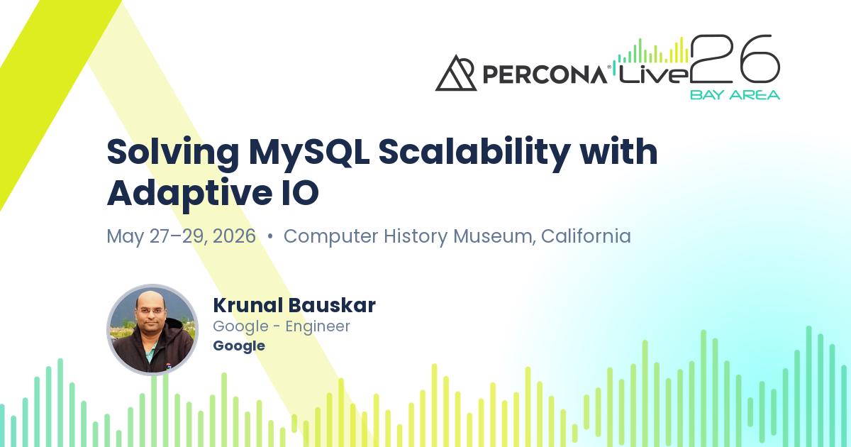 Solving MySQL Scalability with Adaptive IO