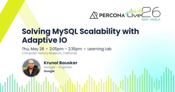 Solving MySQL Scalability with Adaptive IO