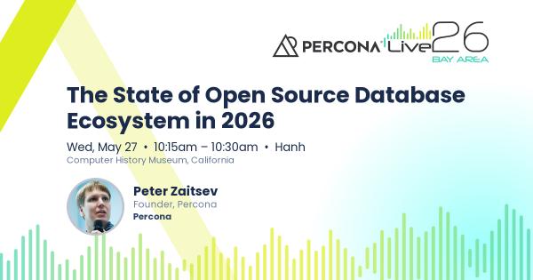 The State of Open Source Database Ecosystem in 2026